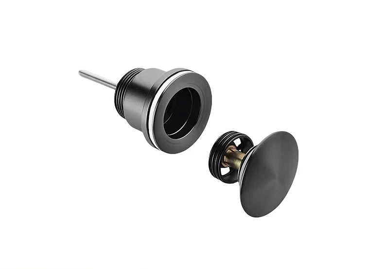 Bottenventil tvättställ Clickwaste - 42 mm - Matt svart - Förbeställ