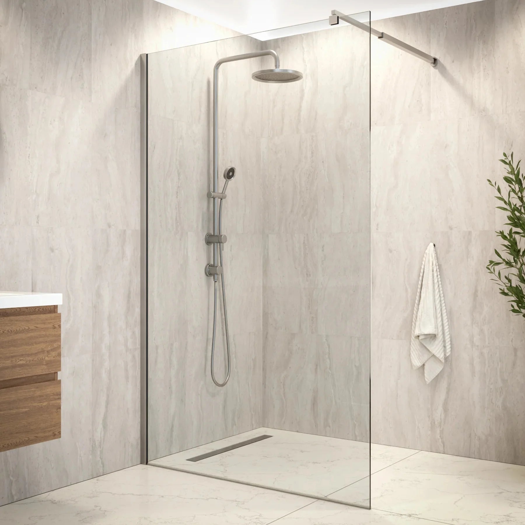 Douchewand Zaro - 120x200cm - Förbeställa