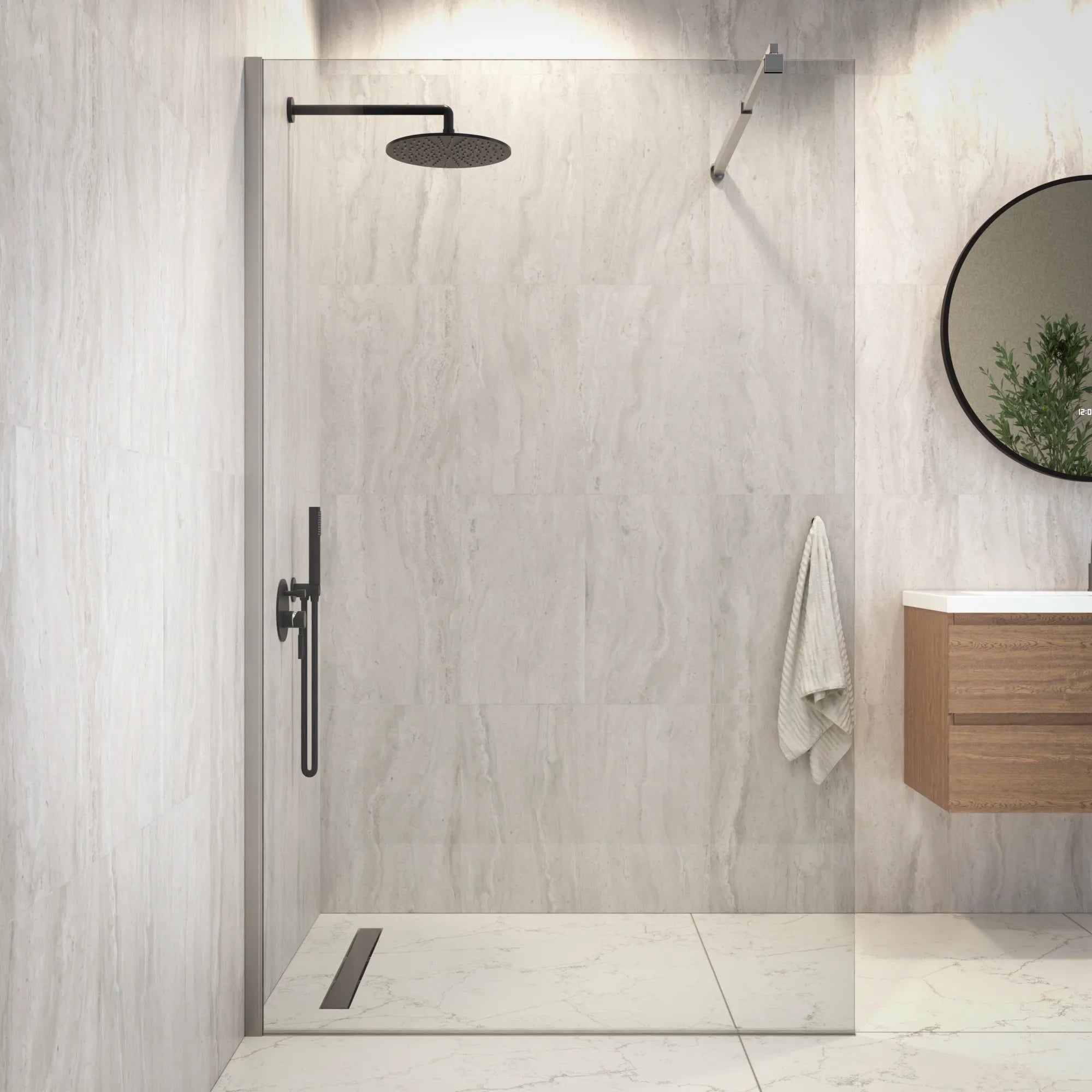 Douchewand Zaro - 120x200cm - Förbeställa