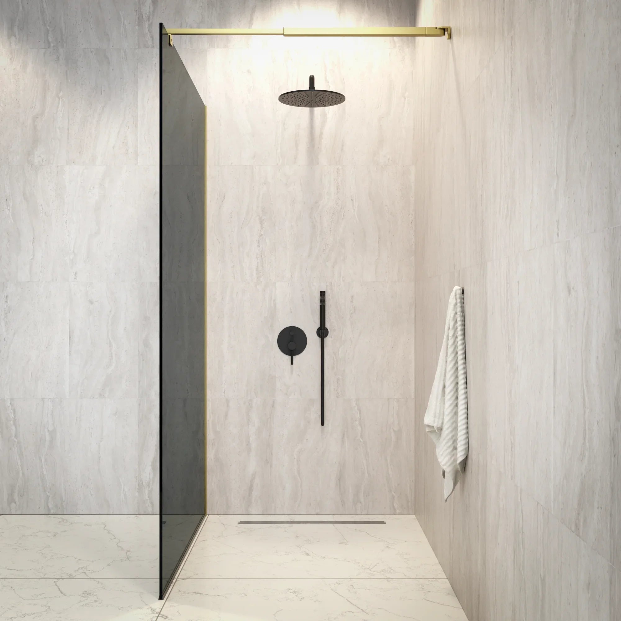 Douchewand Vero - 120x200cm