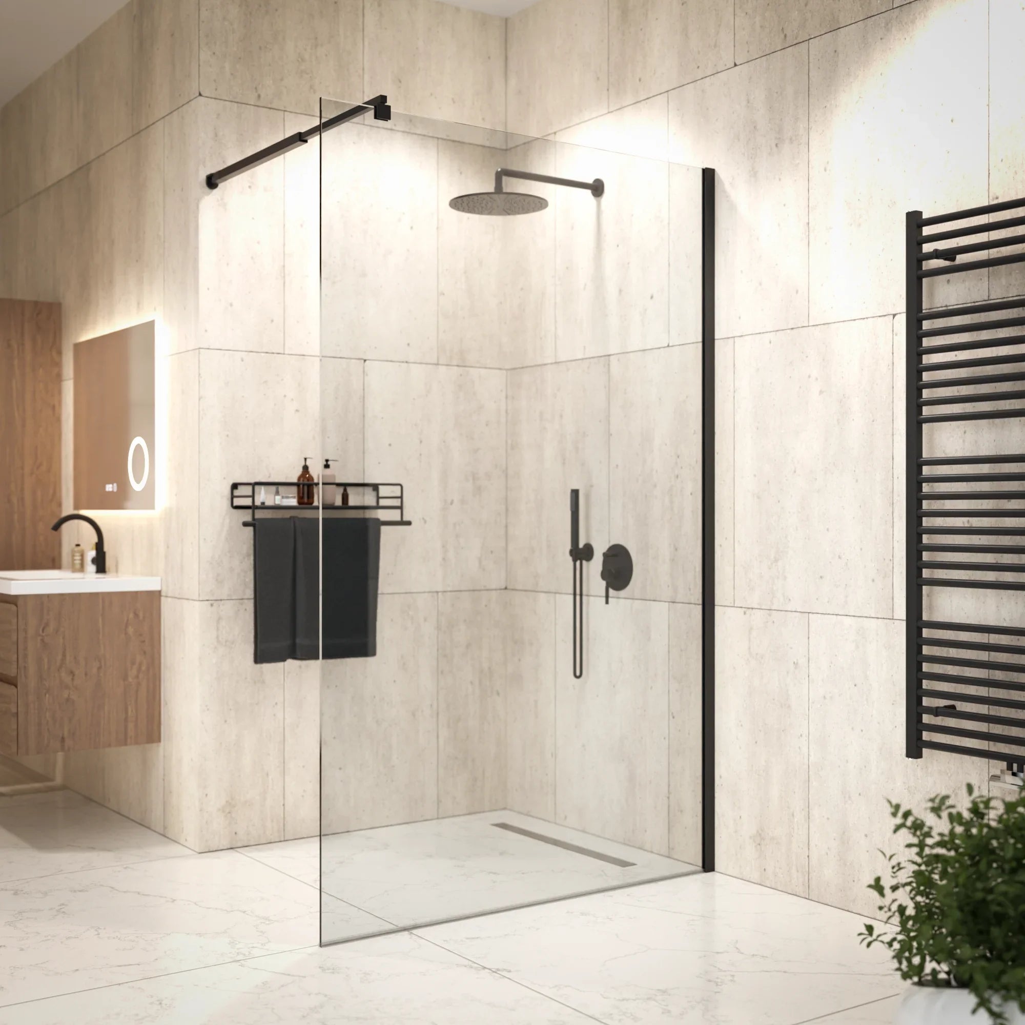 Douchewand Aris - 120x200cm - Förbeställa