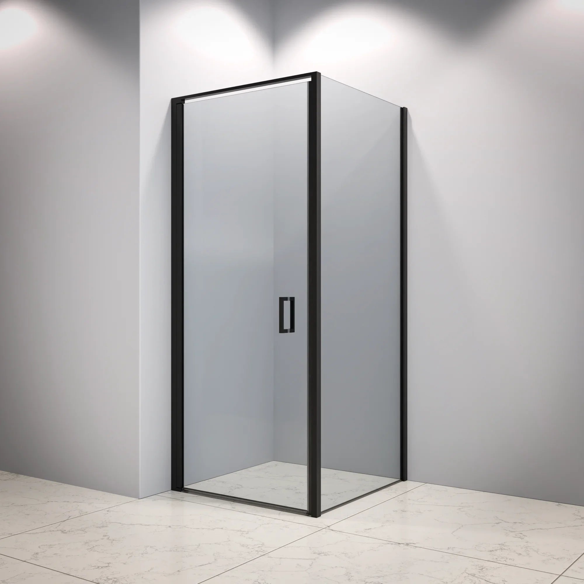 Duschkabin Vela - 90 x 200 - Svart