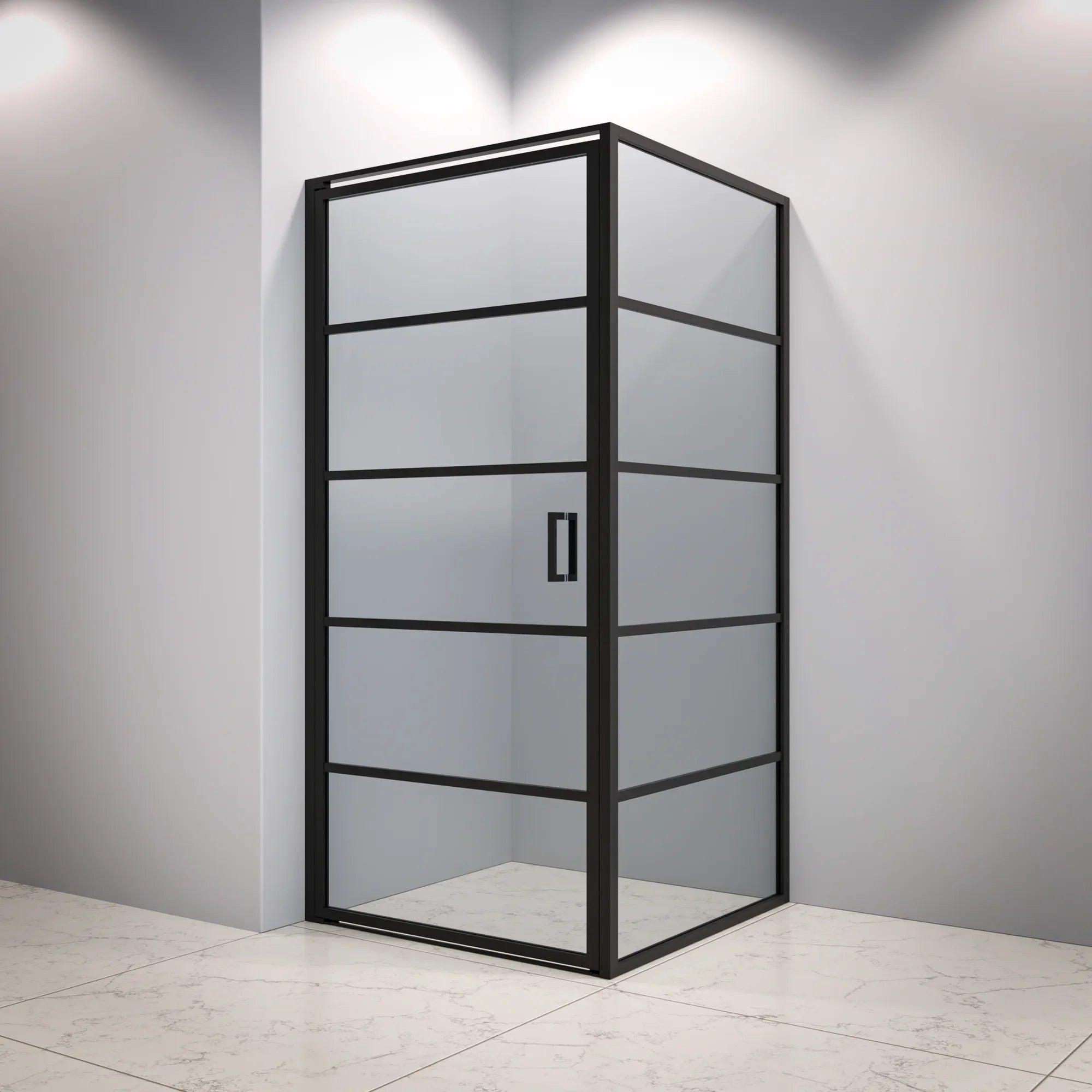 Duschkabin Oris - 90 x 200 - Svart - Förbeställa
