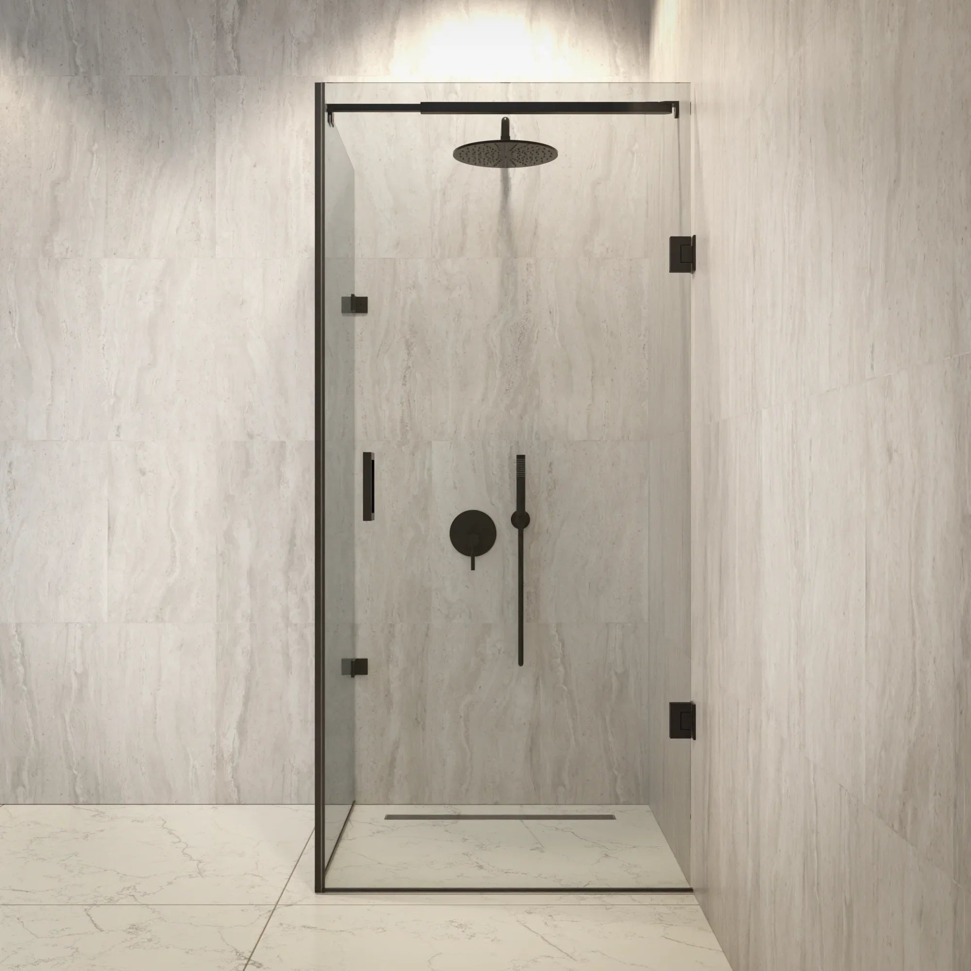 Duschkabin Mira - 90 x 200 - Svart
