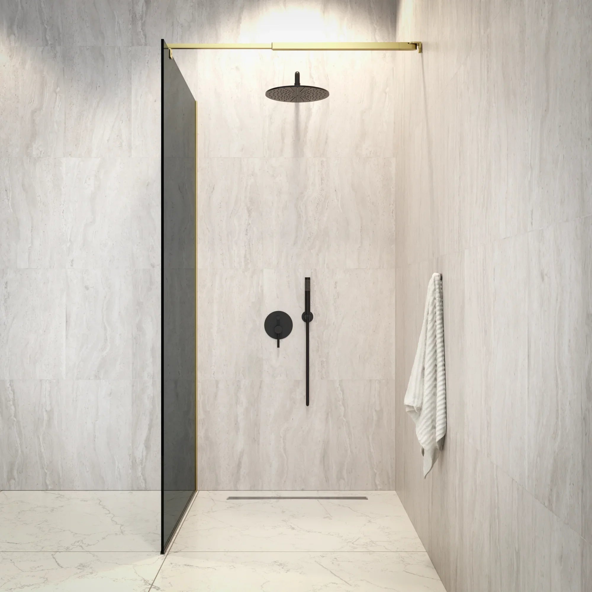 Douchewand Vero - 100x200cm