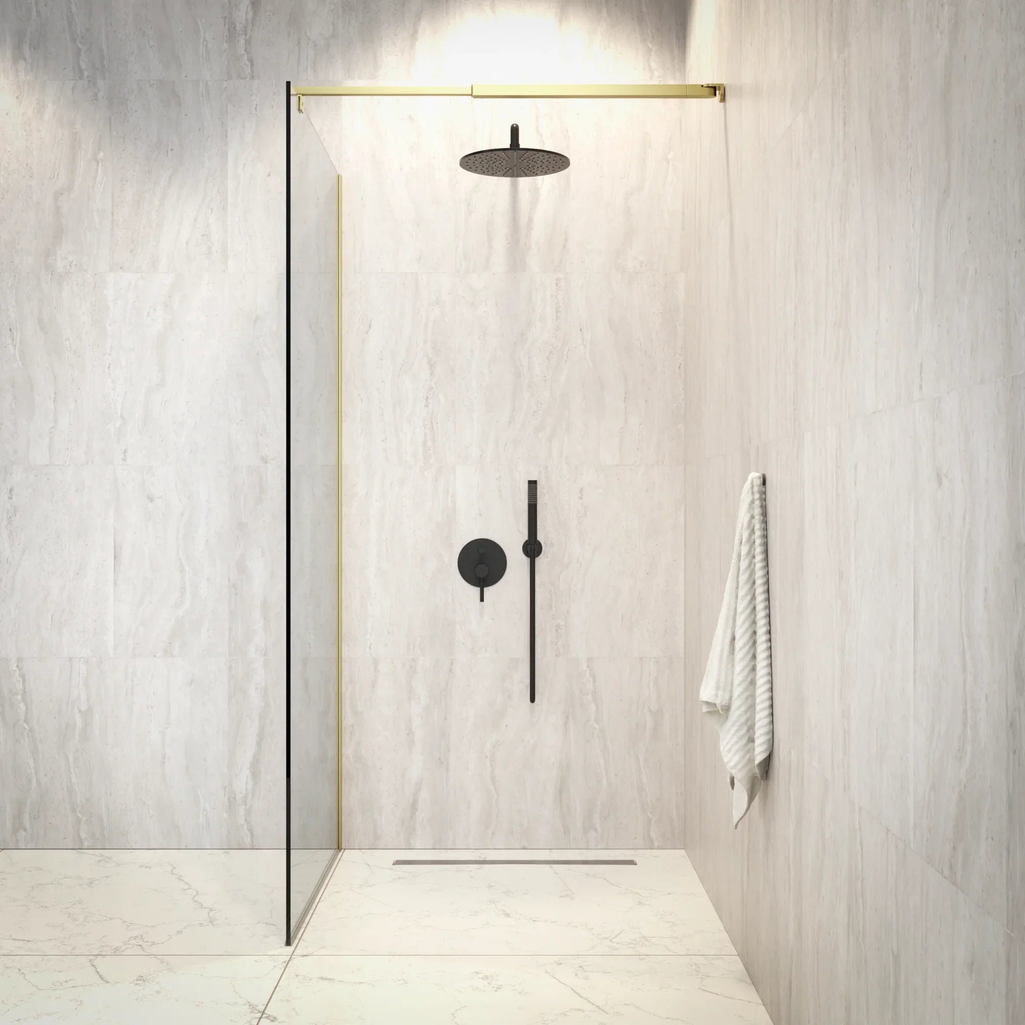 Douchewand Elva - 90x200cm