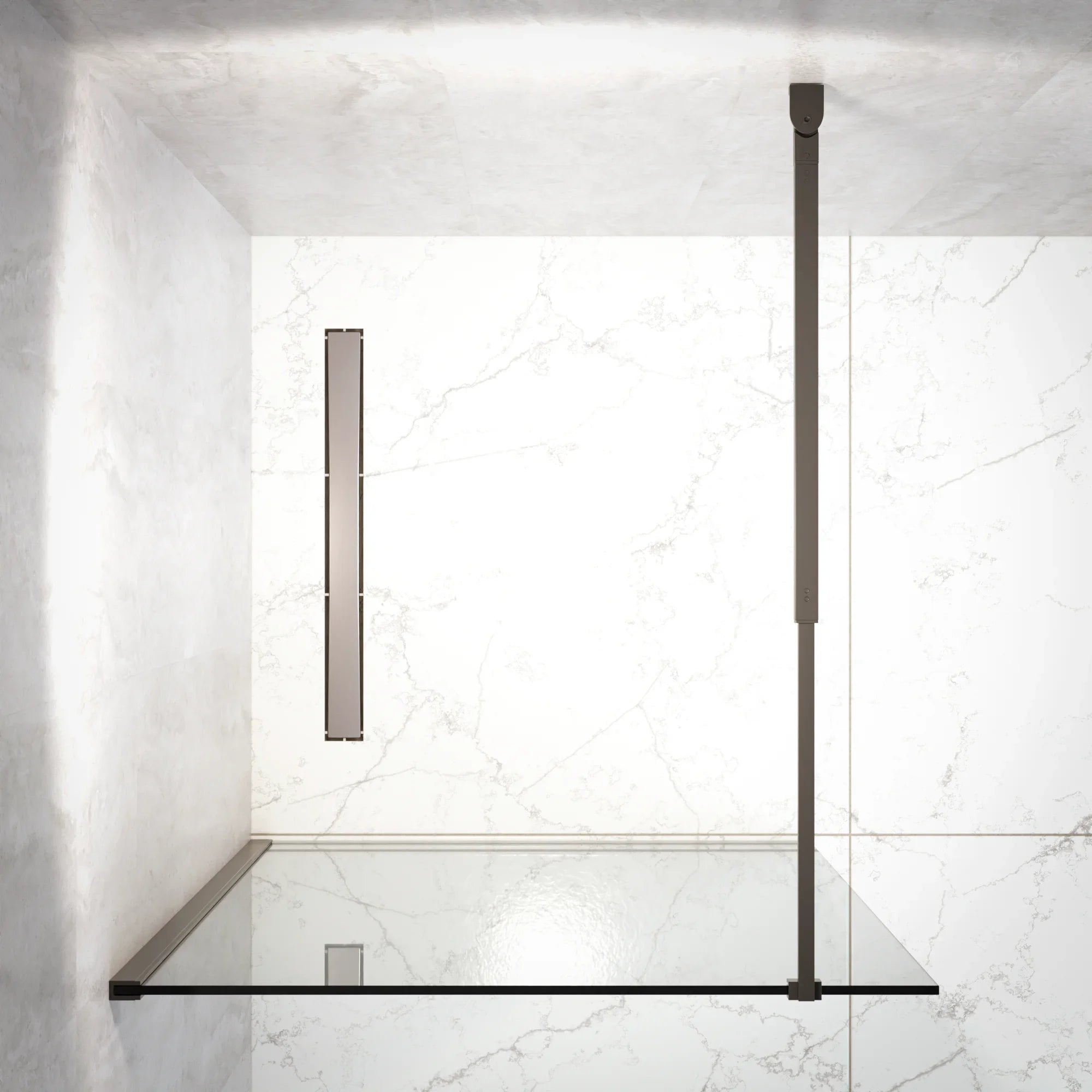 Douchewand Aris - 90x200cm