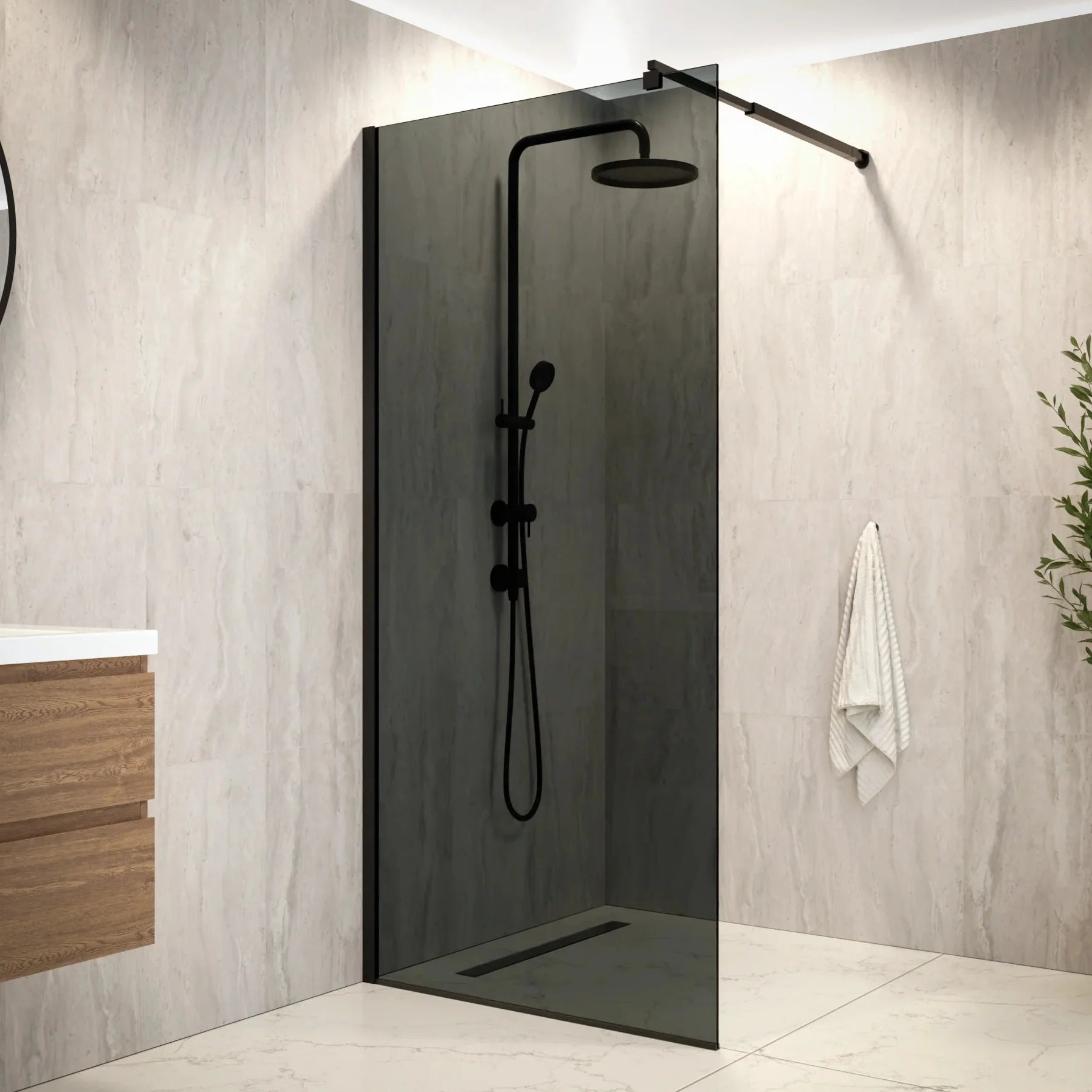 Douchewand Nova - 90x200cm - Förbeställa