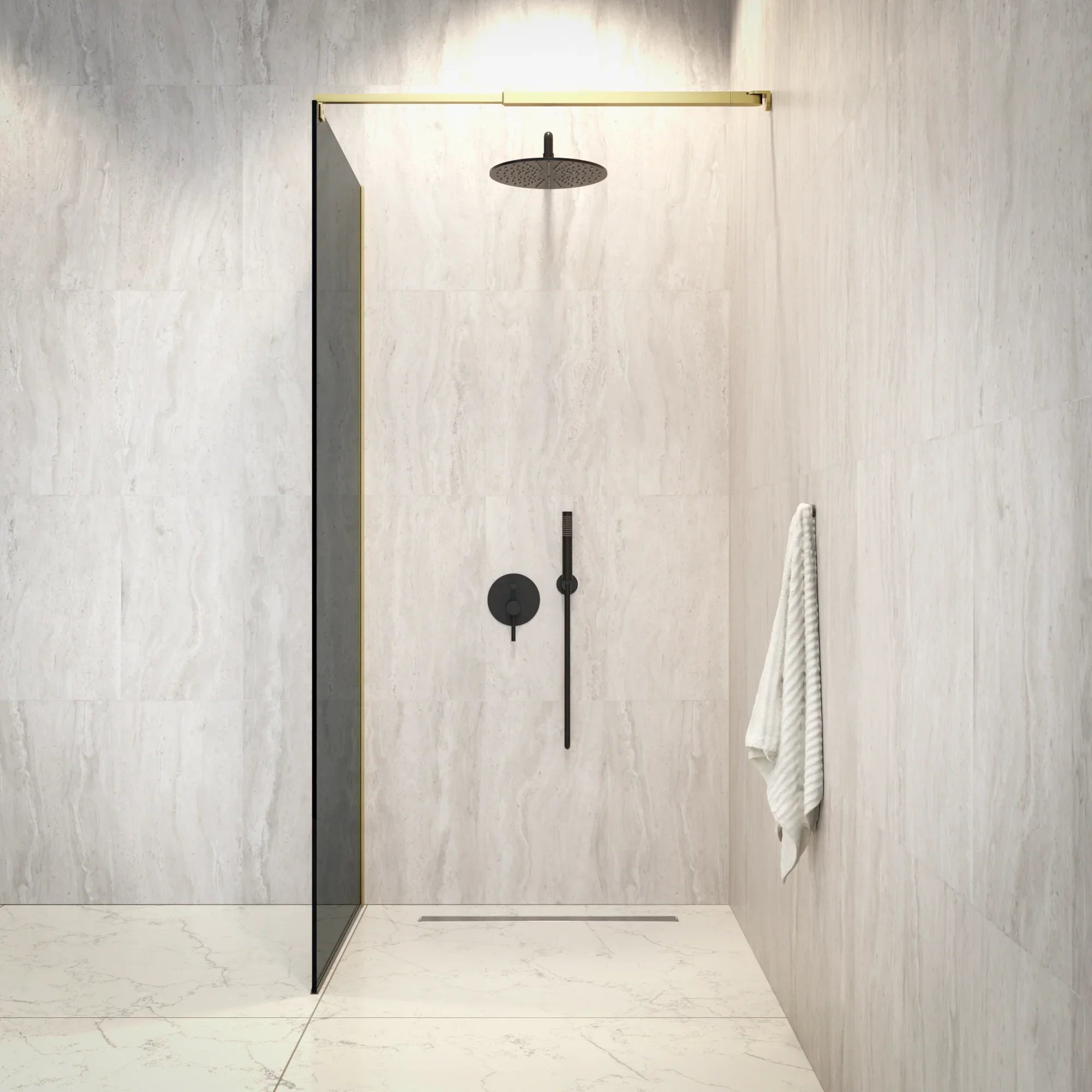 Douchewand Vero - 80x200cm