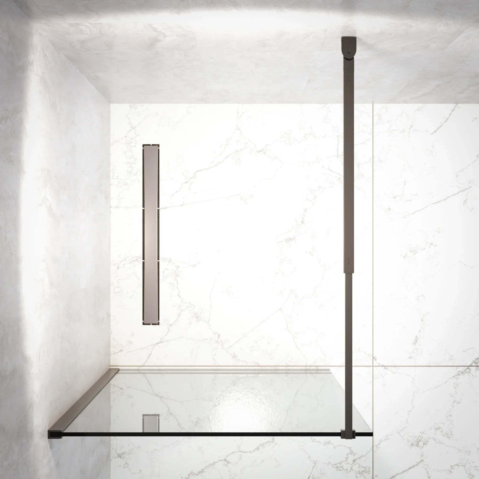 Douchewand Aris - 80x200cm