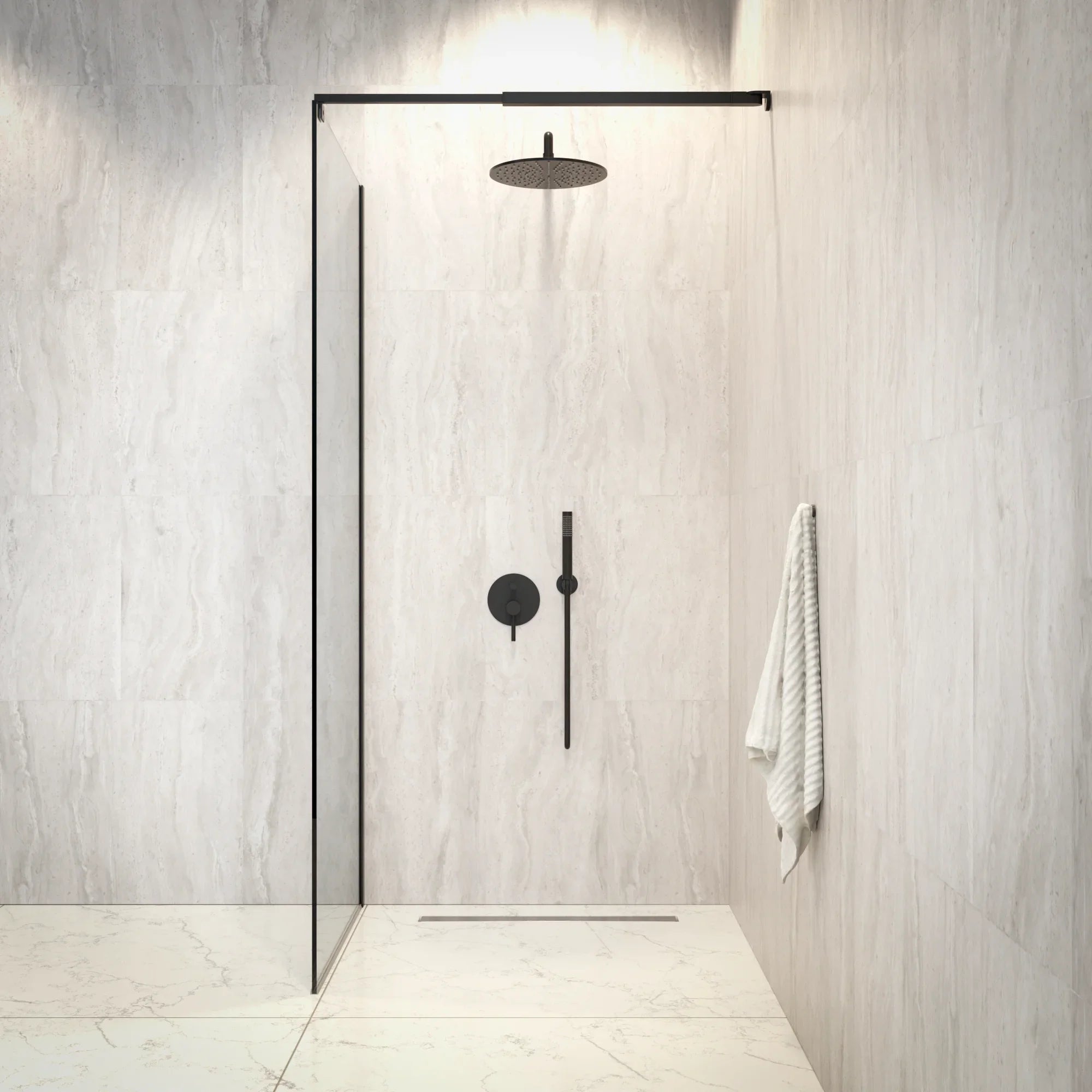 Douchewand Aris - 80x200cm