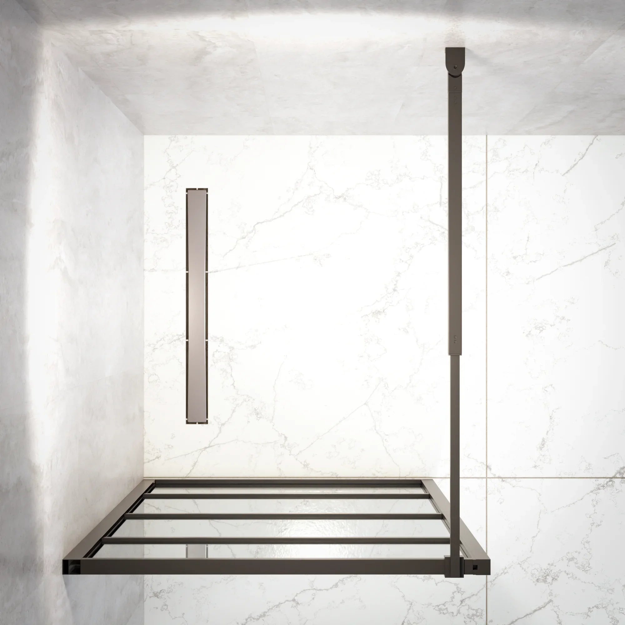 Douchewand Luna - 80x200cm - Förbeställa