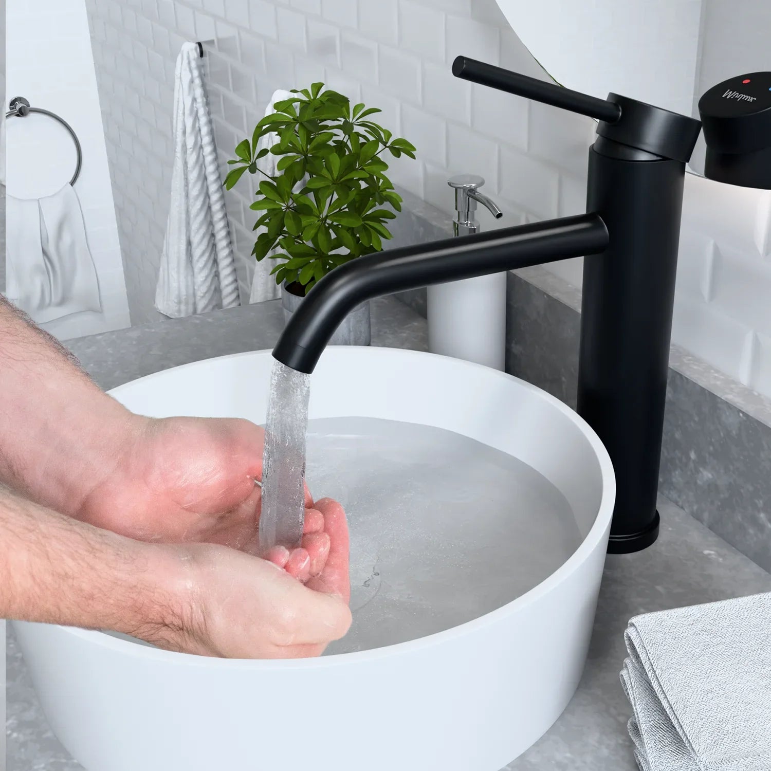 Tvättställsblandare - WC - Svart [NYX] - Förbeställa