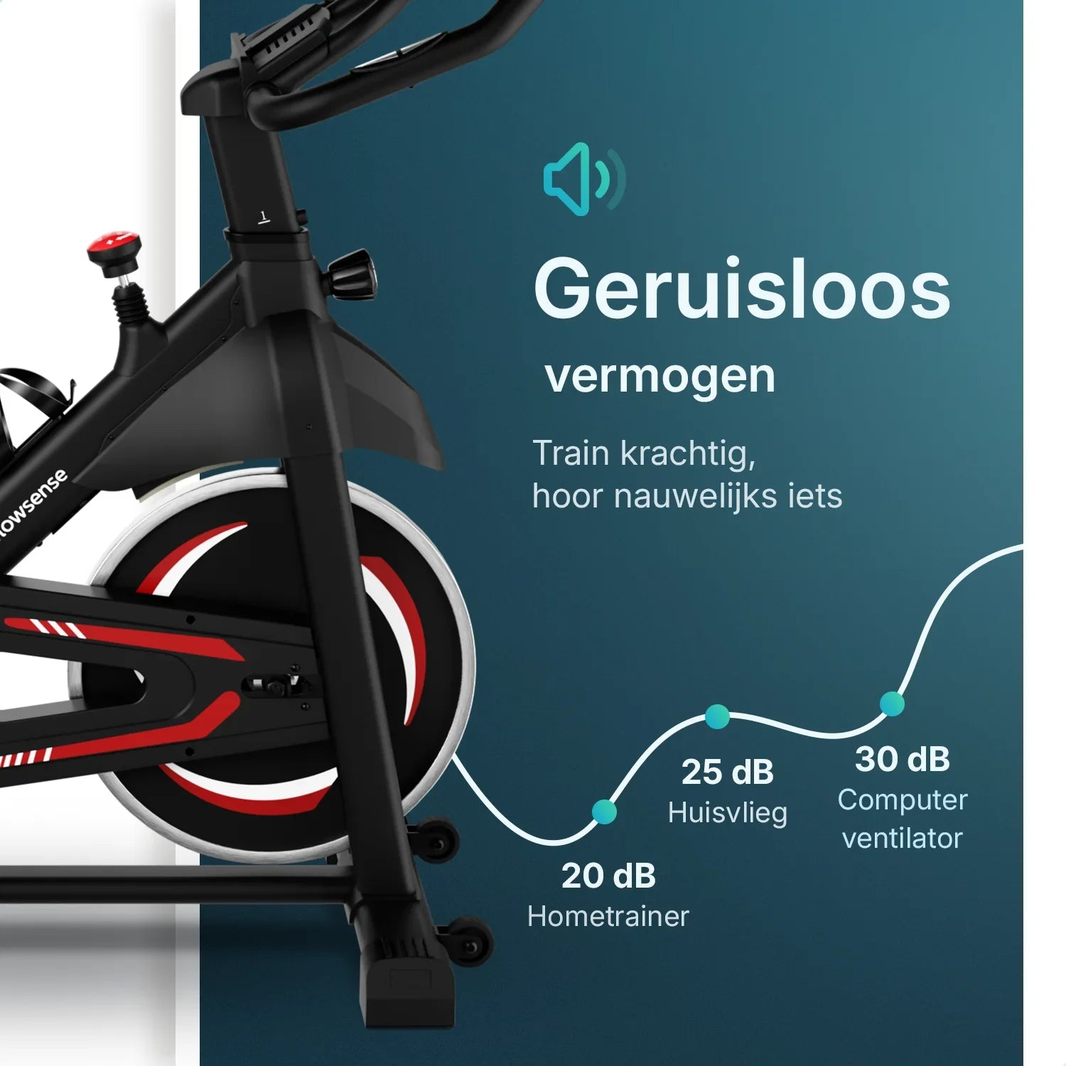 Flowsense Motionscykel - Velair One