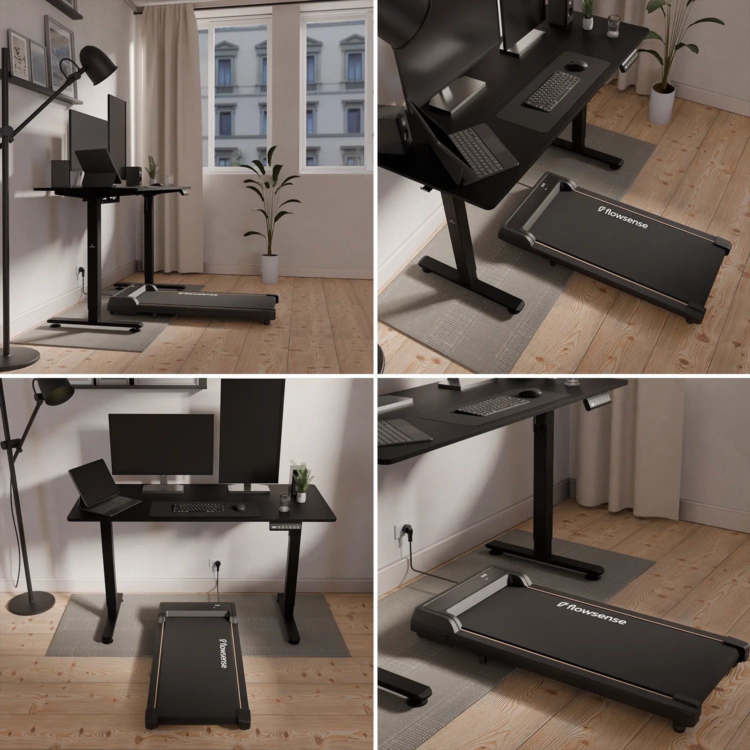 Flowsense löpband - 1-6 km/h