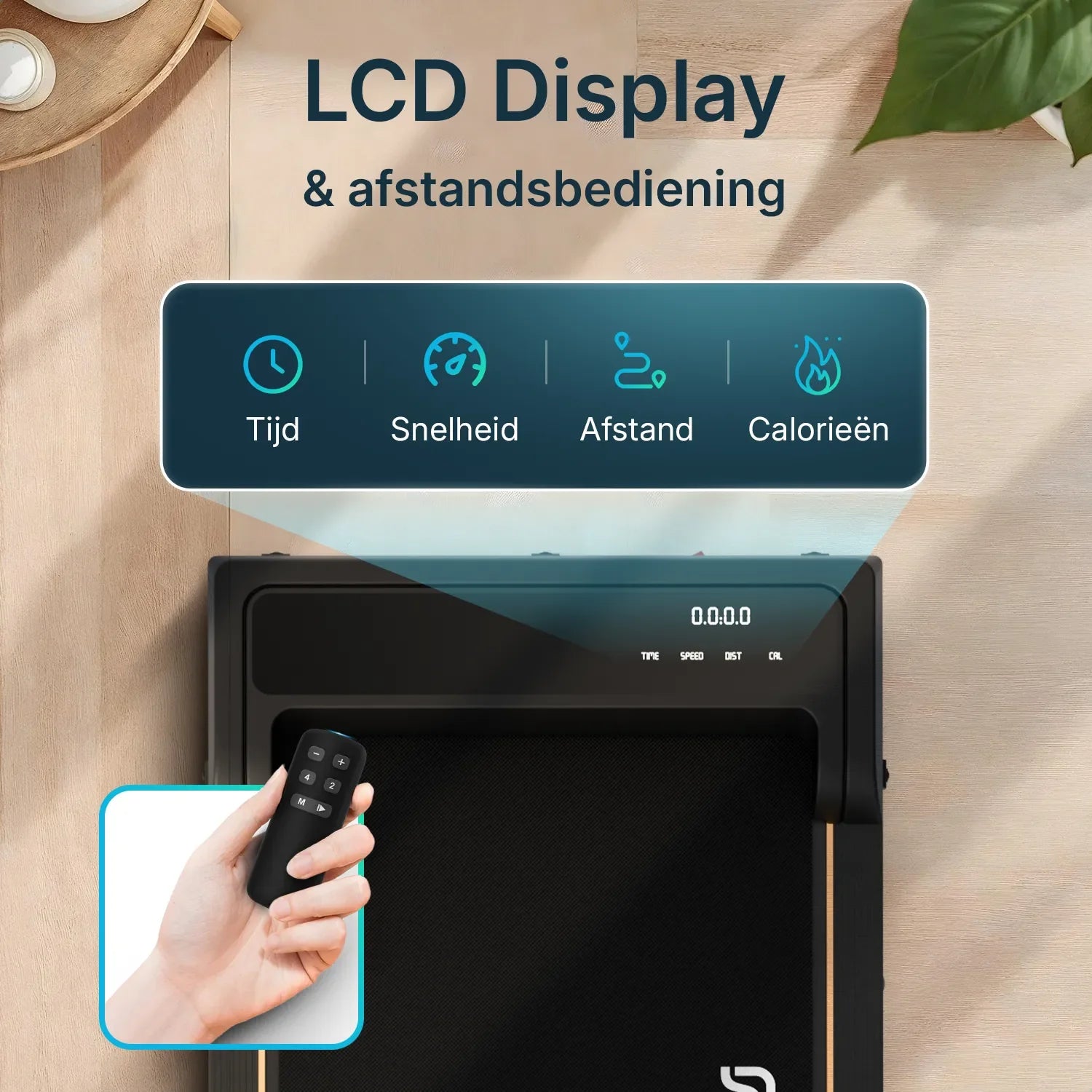 Flowsense löpband - 1-6 km/h