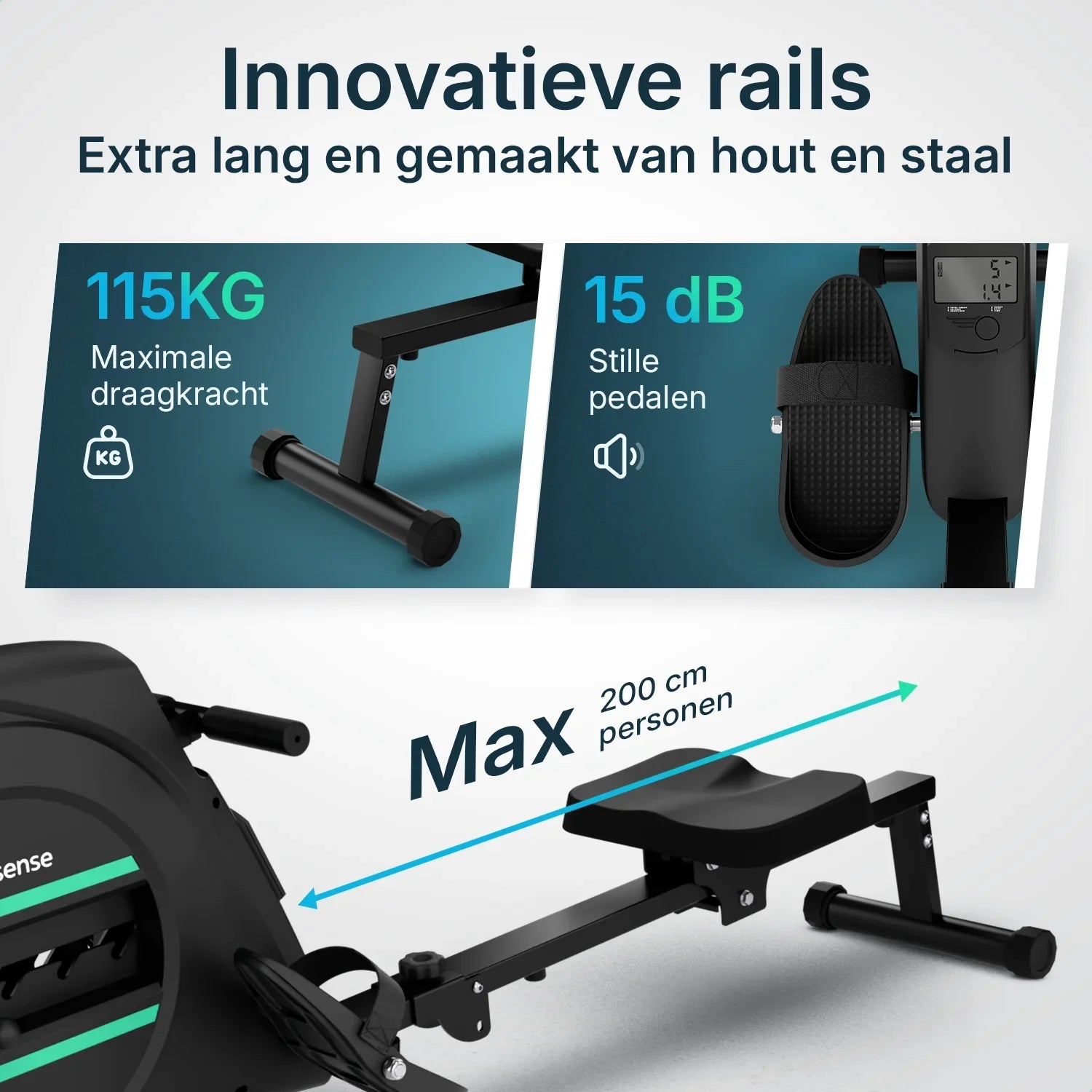 Roddmaskin - Elvora Lite - Elastiskt motstånd