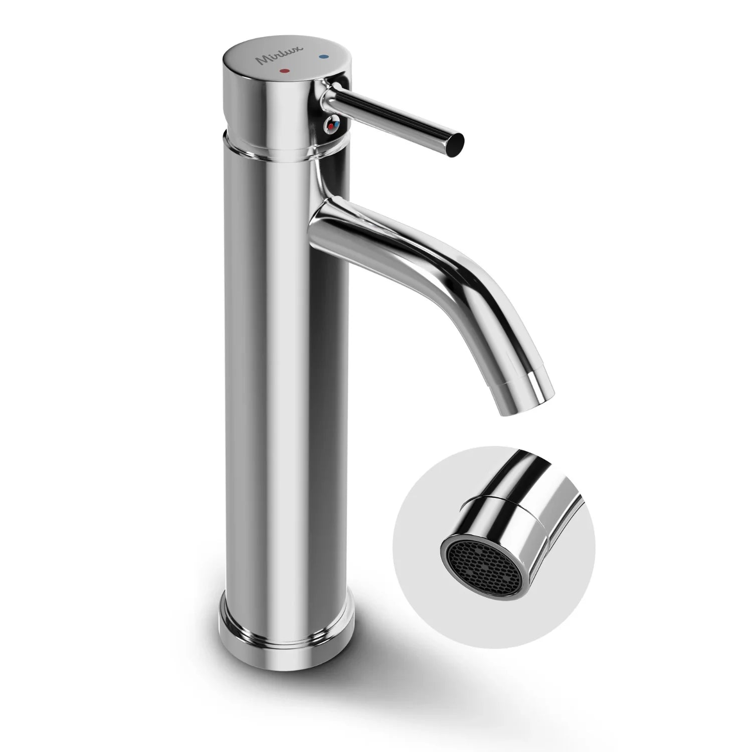 Tvättställsblandare - WC - Krom [HELIOS]