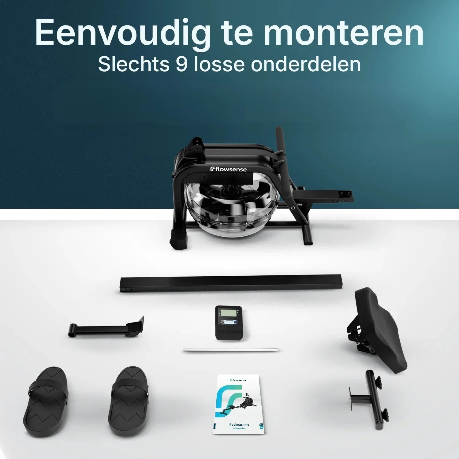 Roeitrainer - Elvora Wave - Dynamische Waterweerstand